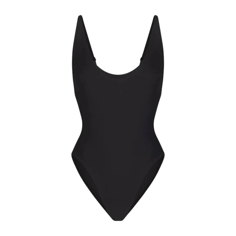 Signature Swim Scoop Neck One Piece