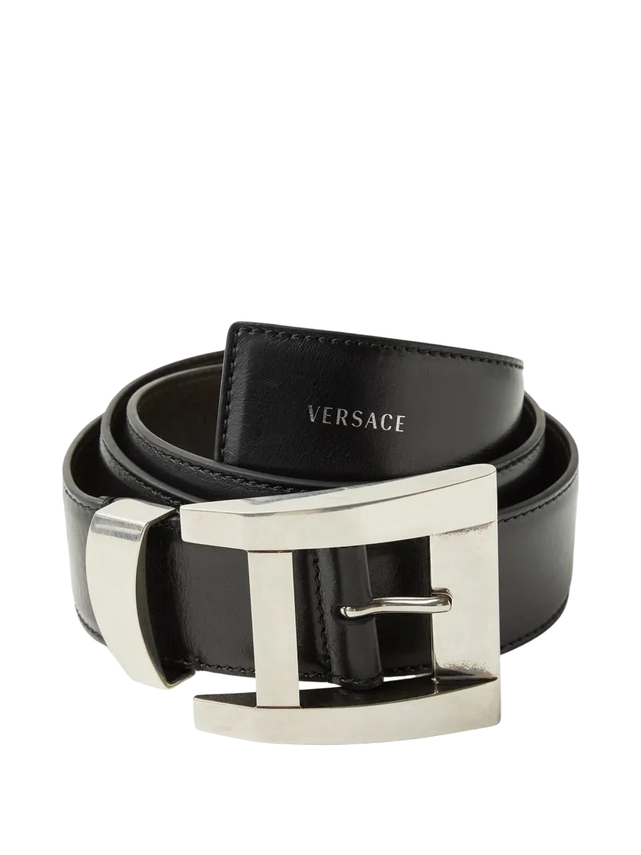 Versace Leather Belt 4 Cm