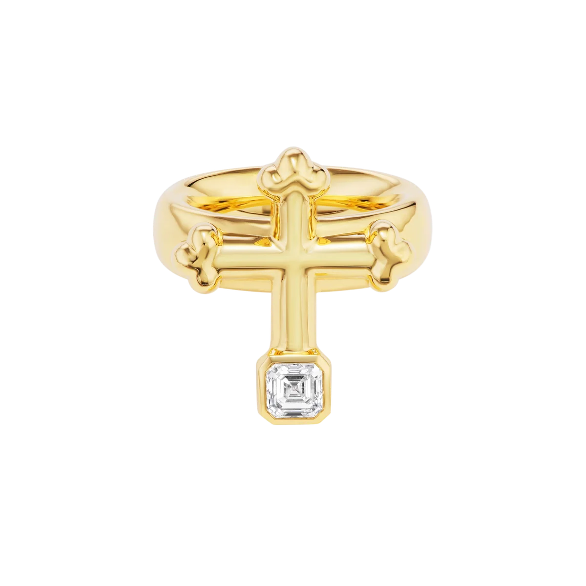 Cross Gauge Ring