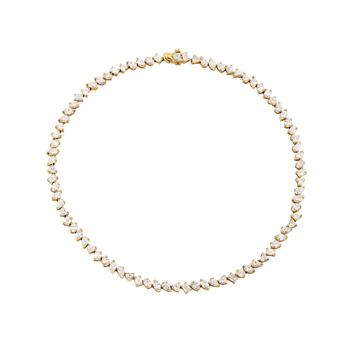 Fortuna Diamond Tennis Necklace
