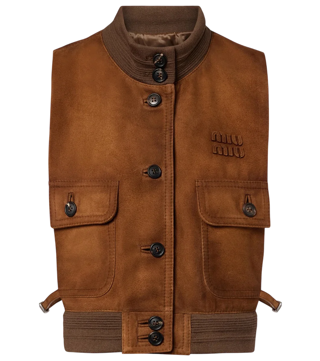 Suede Vest