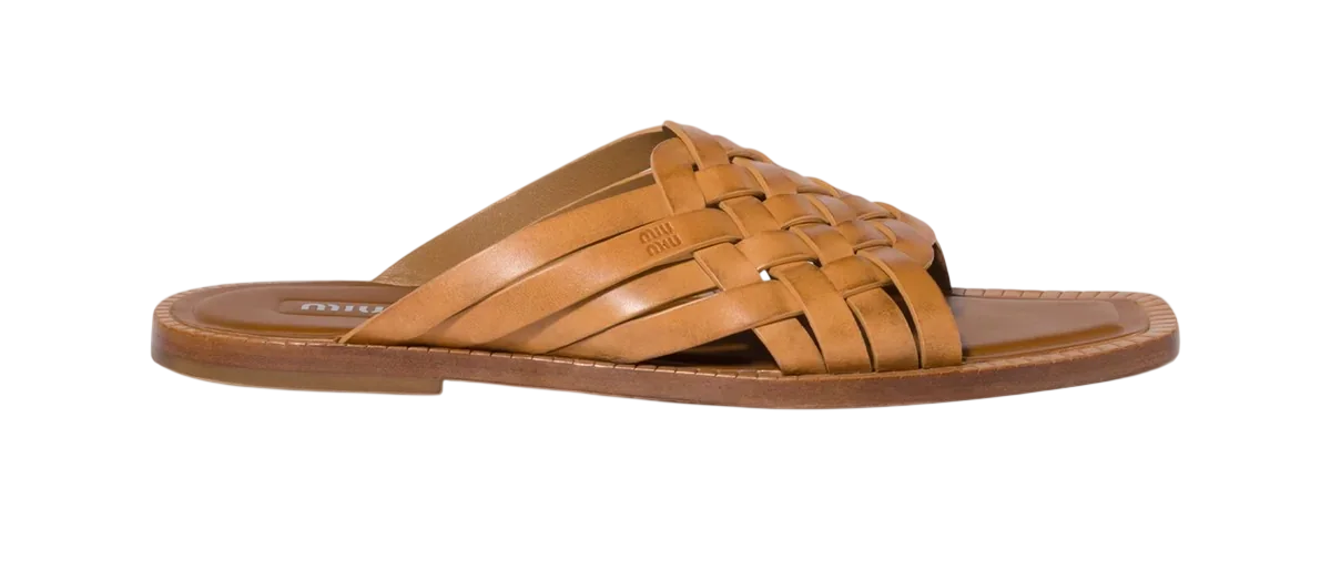 Leather Slides