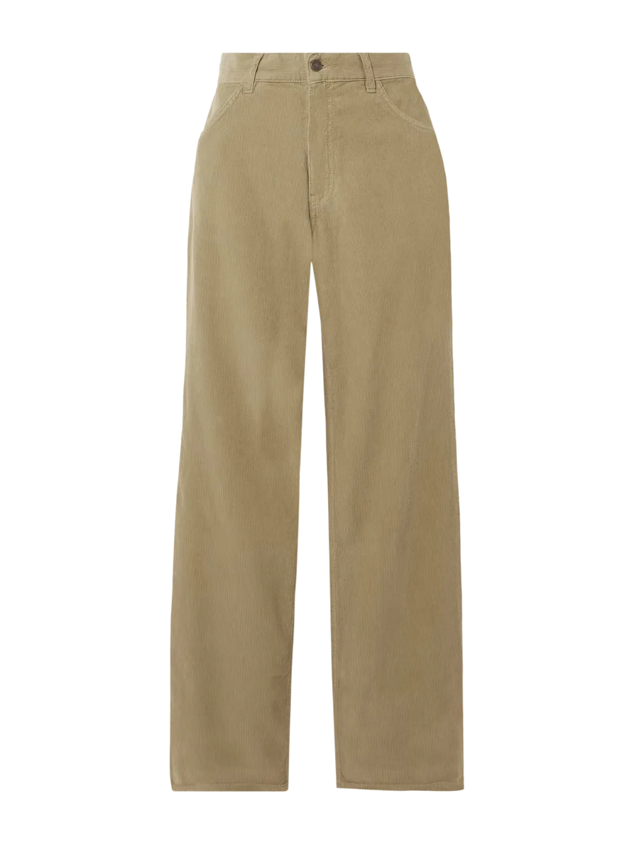 Juniper Cotton-corduroy Straight-leg Pants