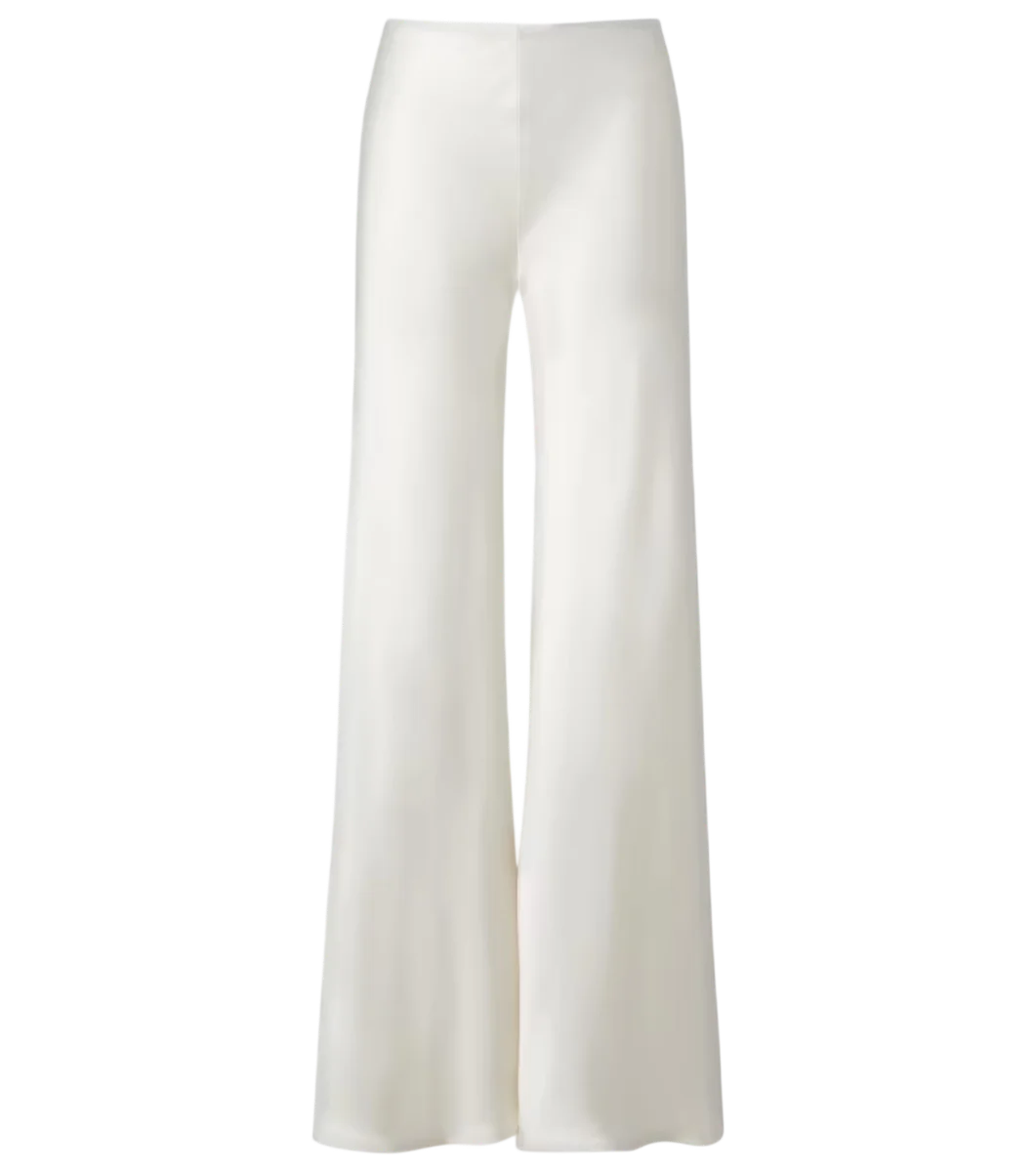 Satin Wide-leg Pants