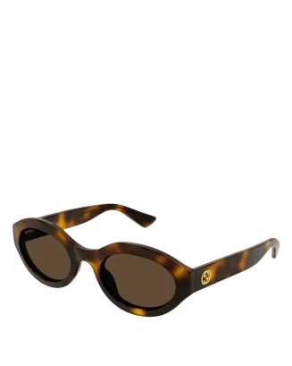 GG Geometrical Sunglasses, 53mm