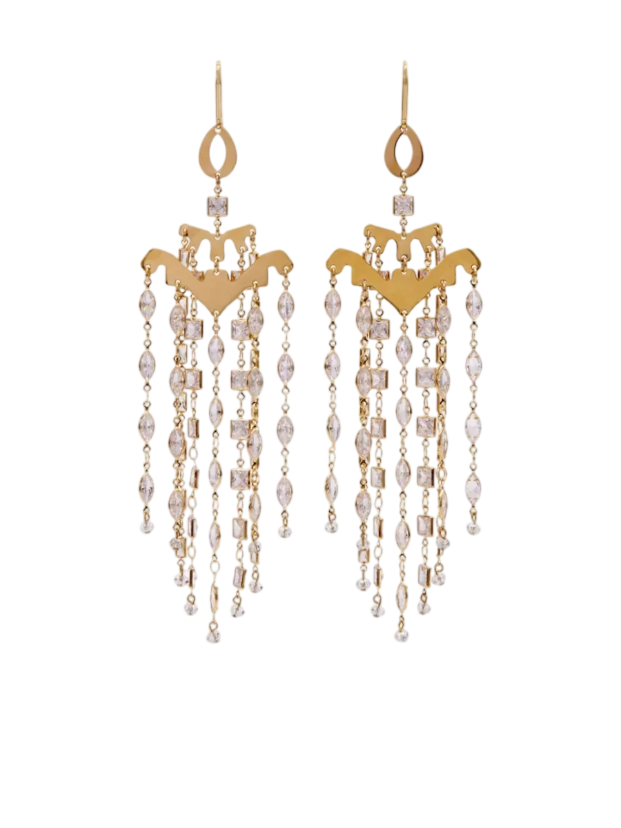 Meline Fringe Earrings