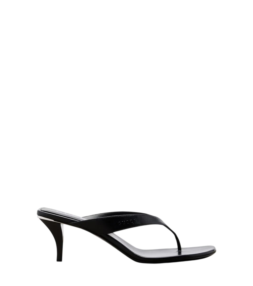 Vittoria leather thong sandals