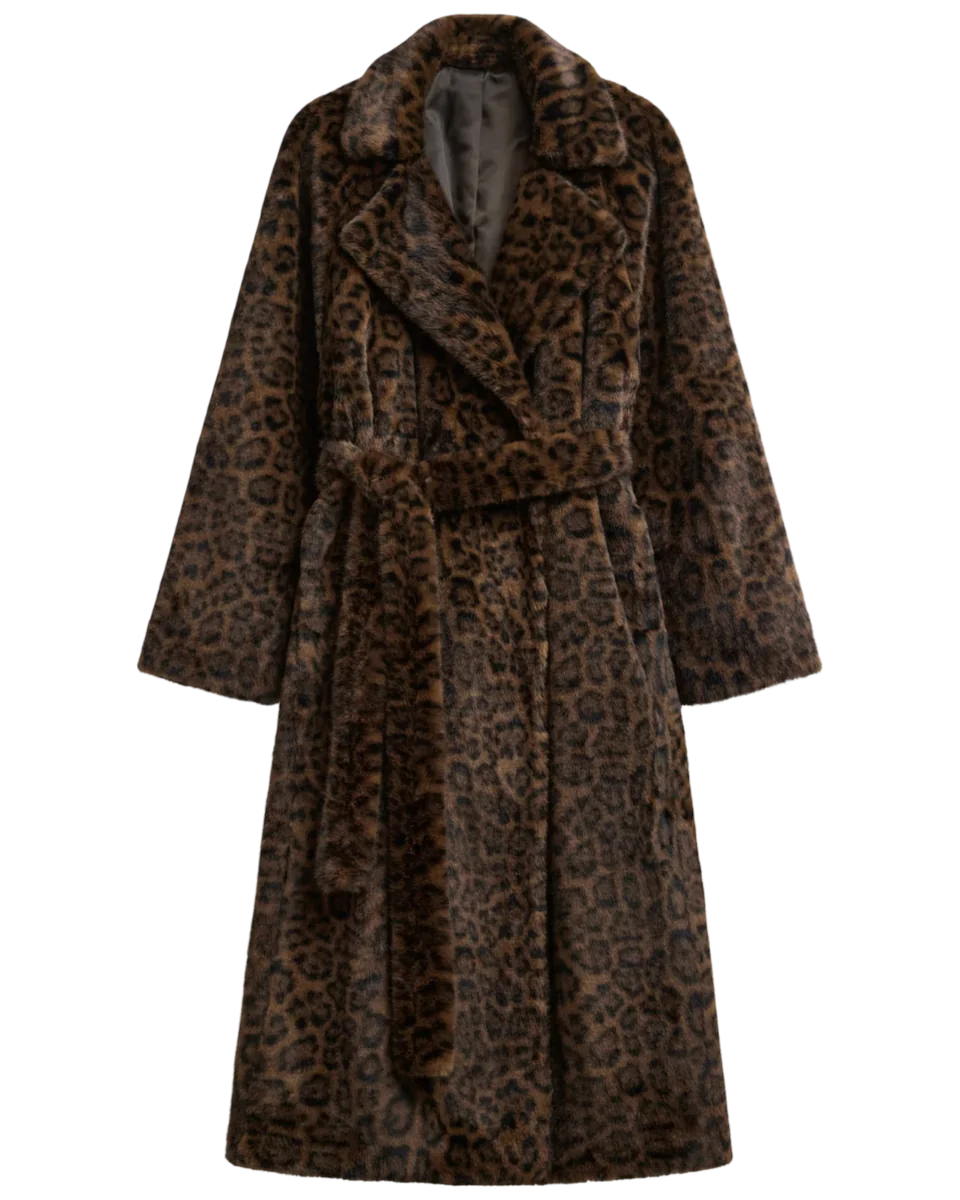 Cadence Faux Fur Long Coat
