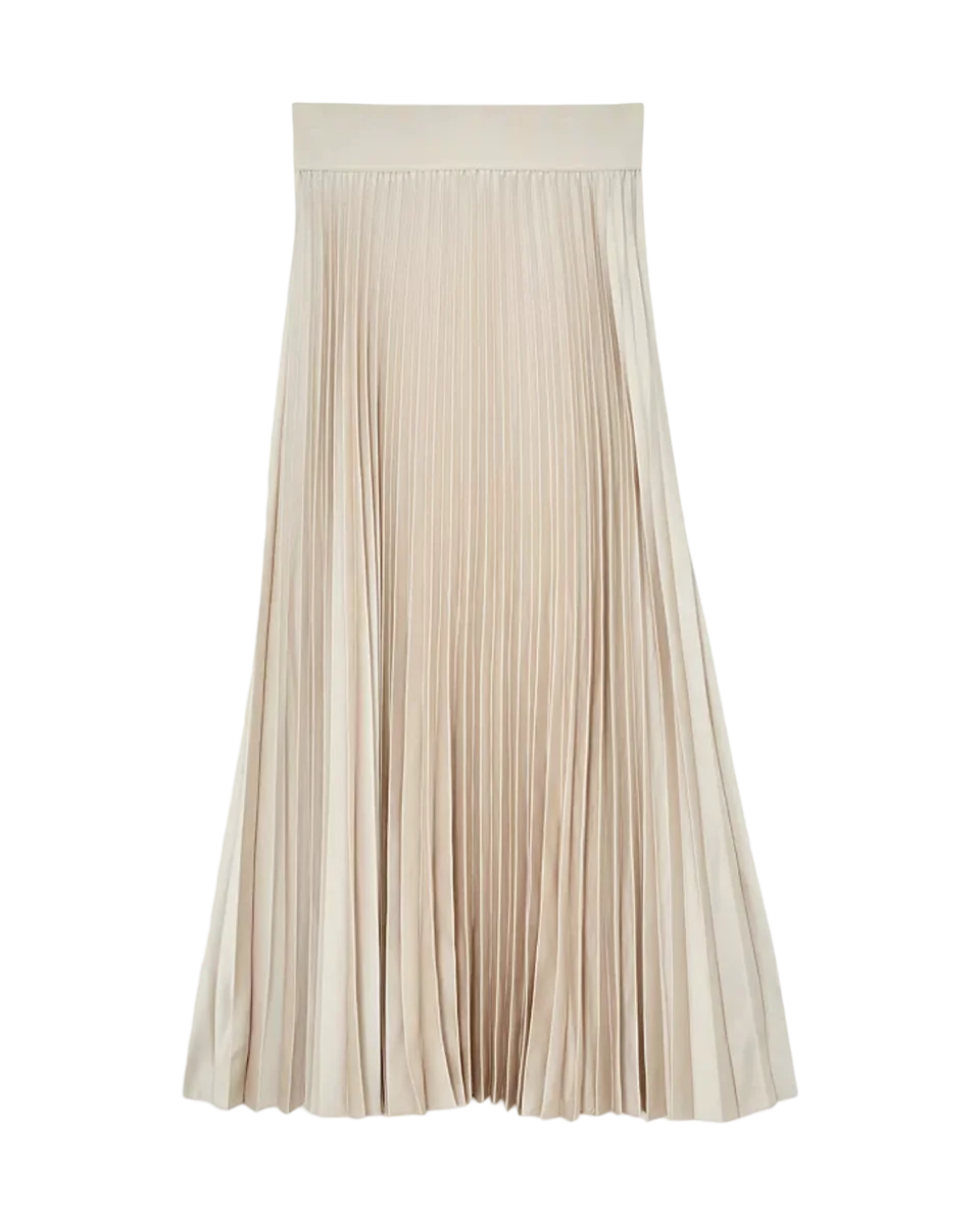 Seren Pleated Maxi Skirt
