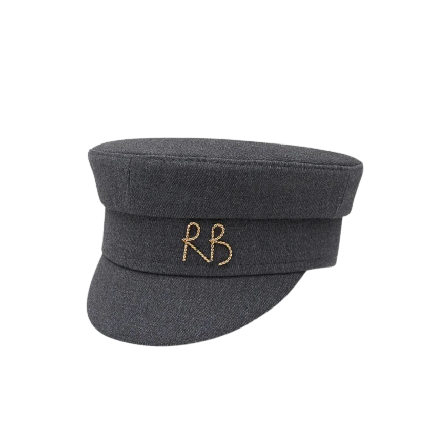 Logo-Plaque Cotton-Blend Baker Boy Cap