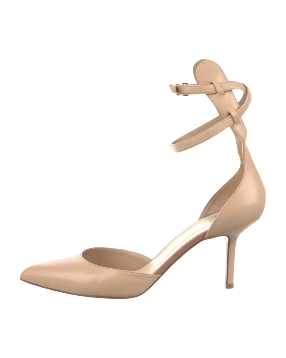 Leather D'orsay Pumps