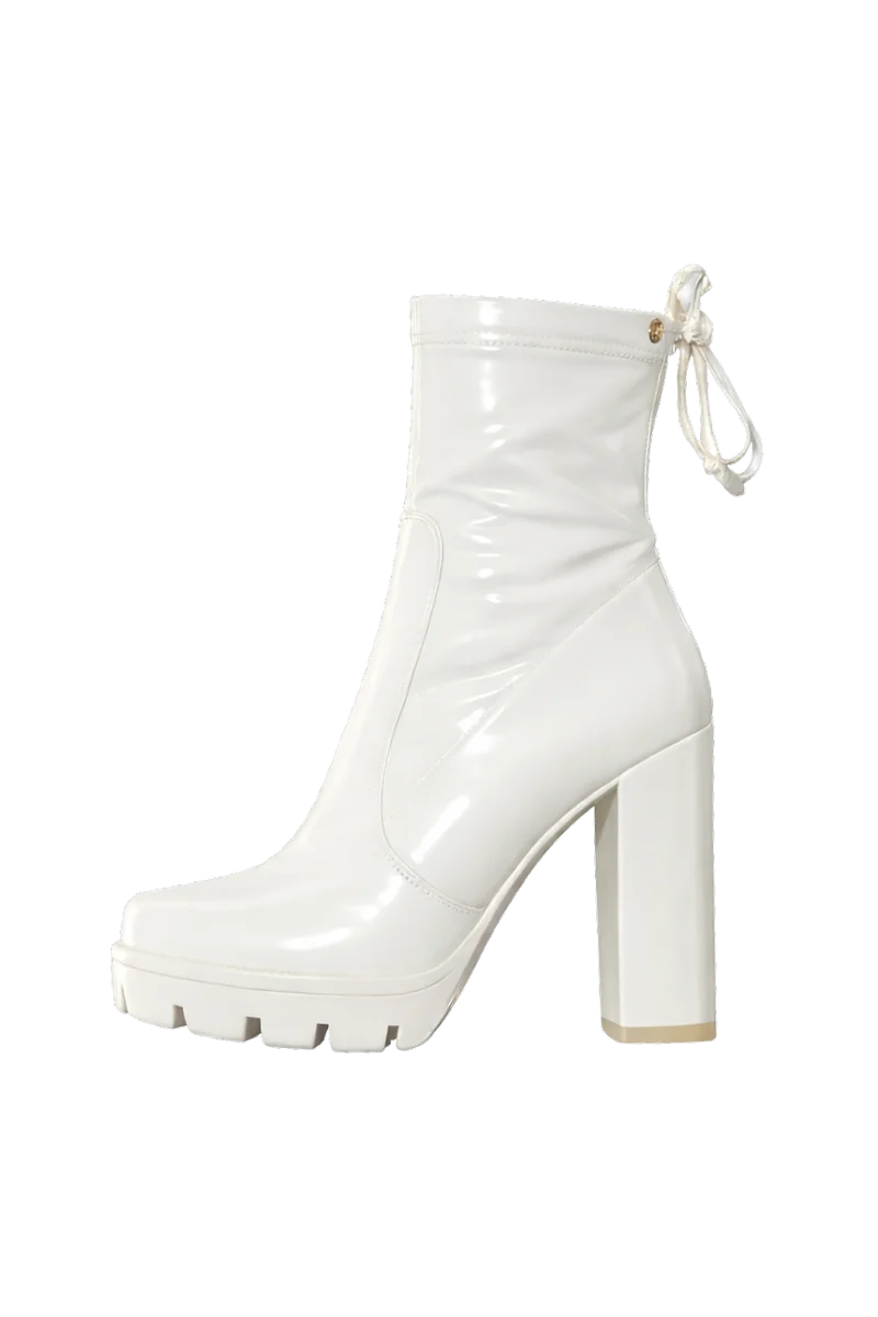 Rainy Platform Ankle Boots