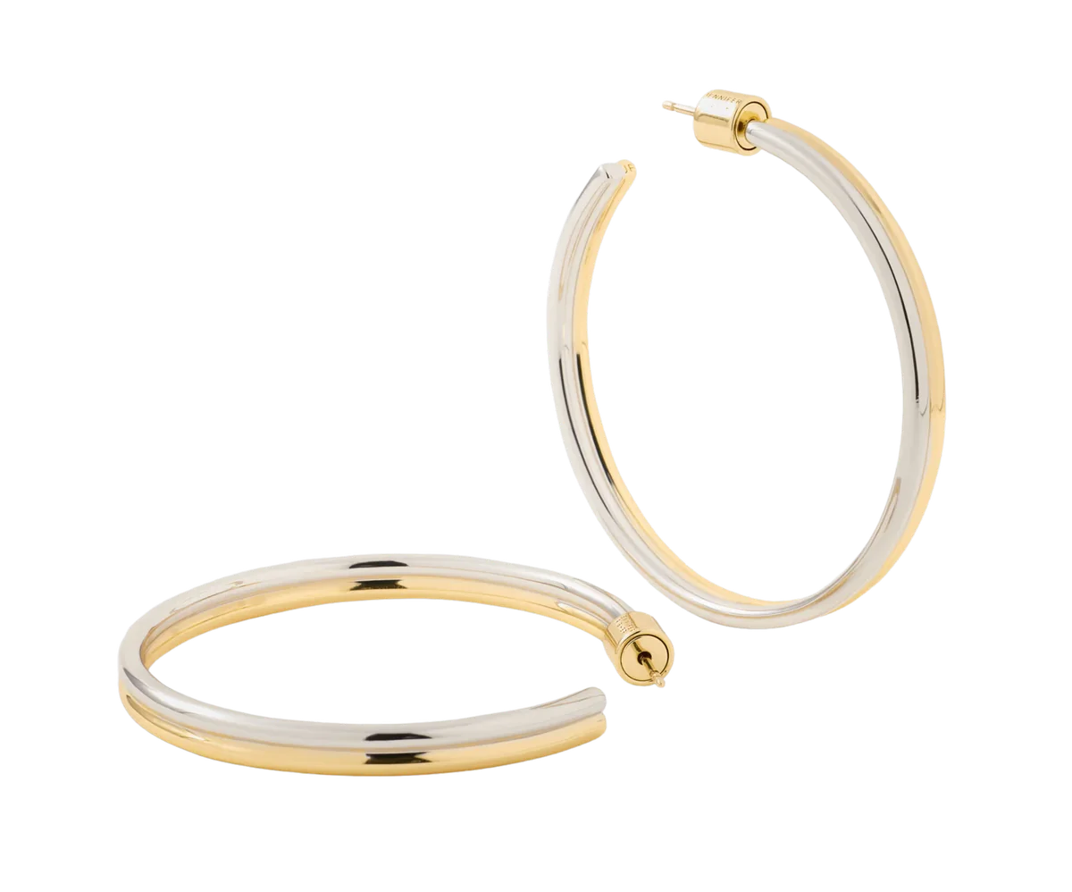 Two Tone Thread Baby Hoops