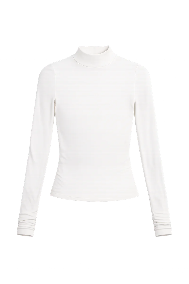 Mock Neck Long Sleeve