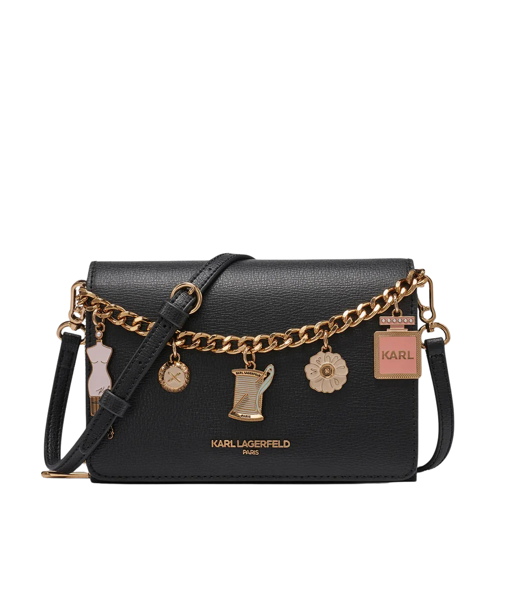 Lourdes Crossbody With Fashion Chain