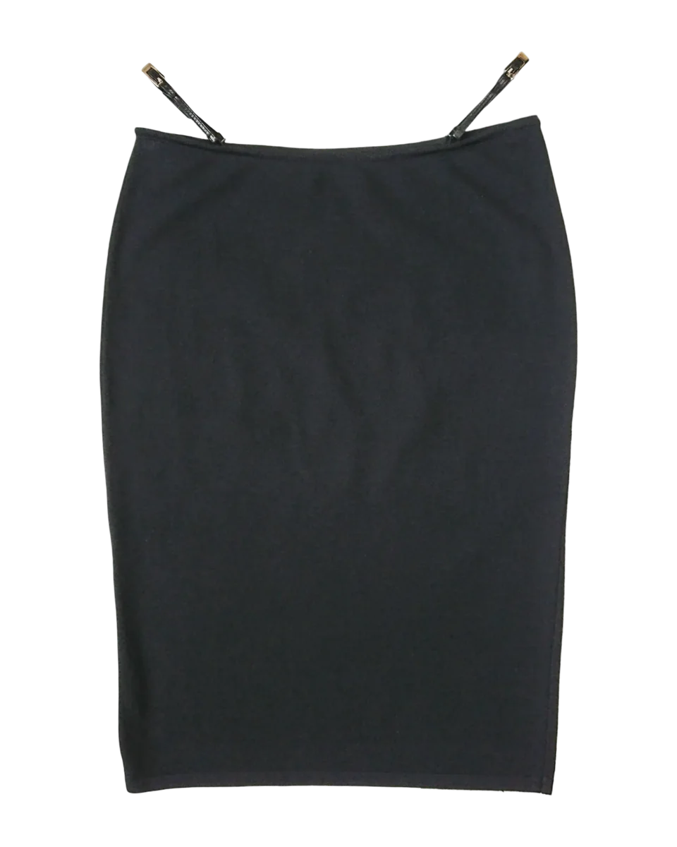 SS1998 Tom Ford G Buckle Skirt