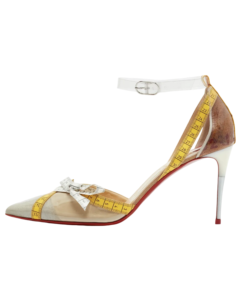 Christian Louboutin Measuring Tape Heels