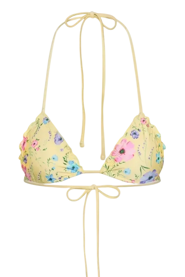 x Devon Lee Carlson Tidal Halter Bikini Top - Bellissima