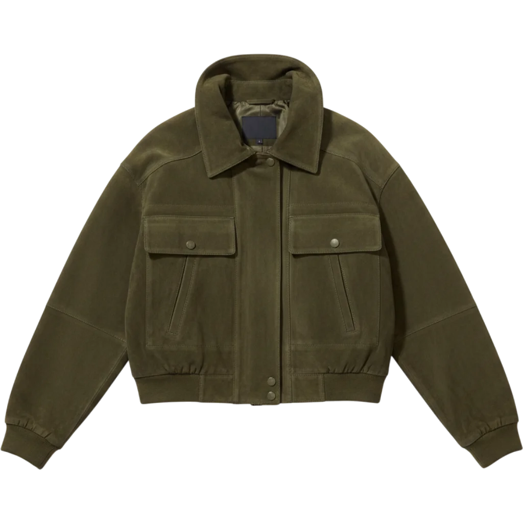 Suede Bomber
