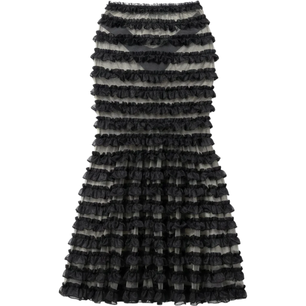 Mermaid Ruffle Skirt
