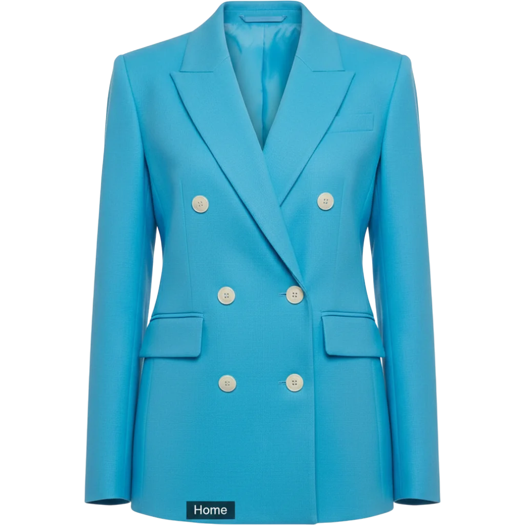 Double-Breasted Blazer In Seasonless Wool