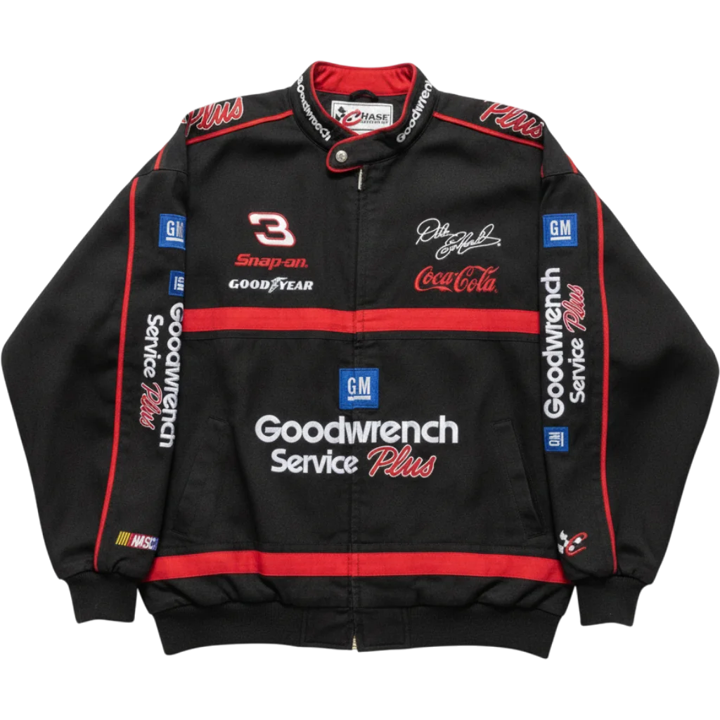 Vintage 90s Dale Earnhardt Goodwrench Nascar Jacket Chase A
