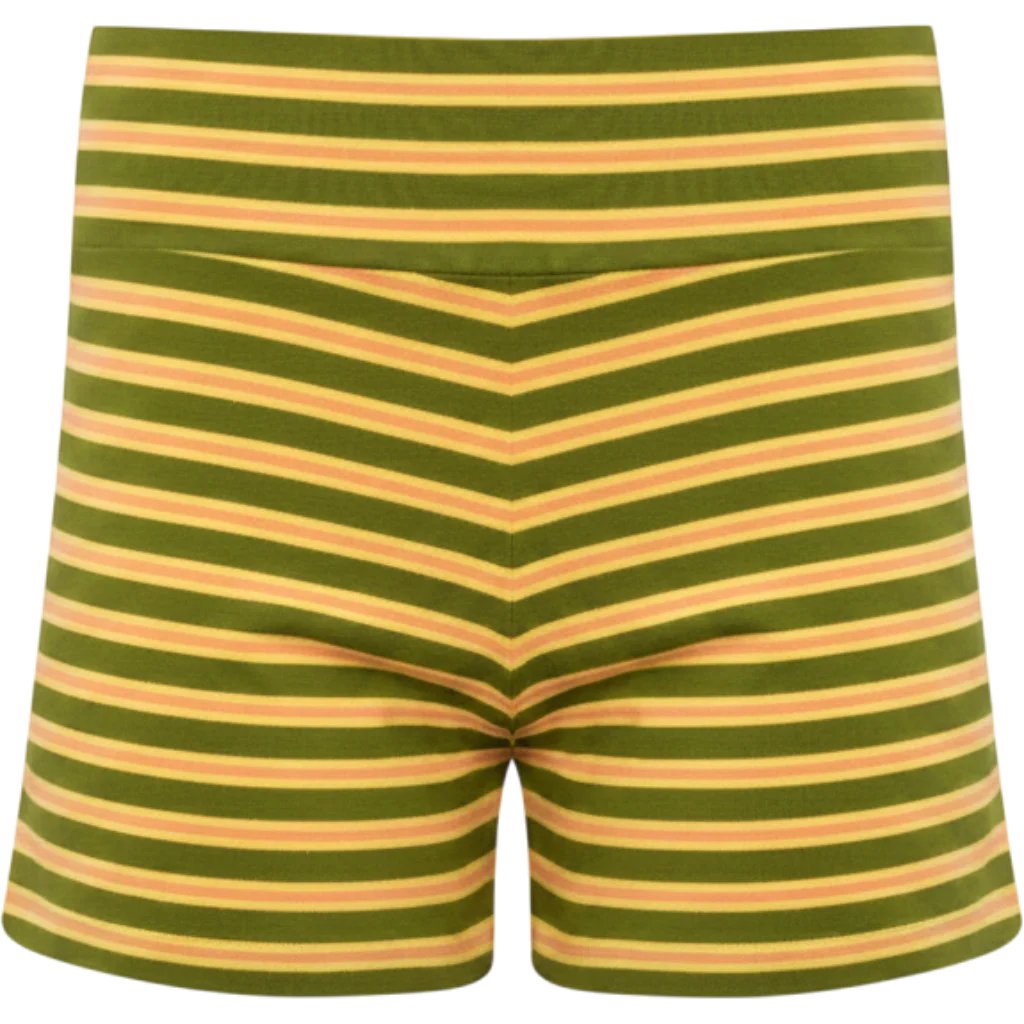 Striped Shorts In Melon